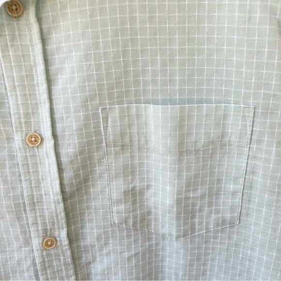 Ben Sherman men’s short sleeved button down mint green - Picture 3 of 10